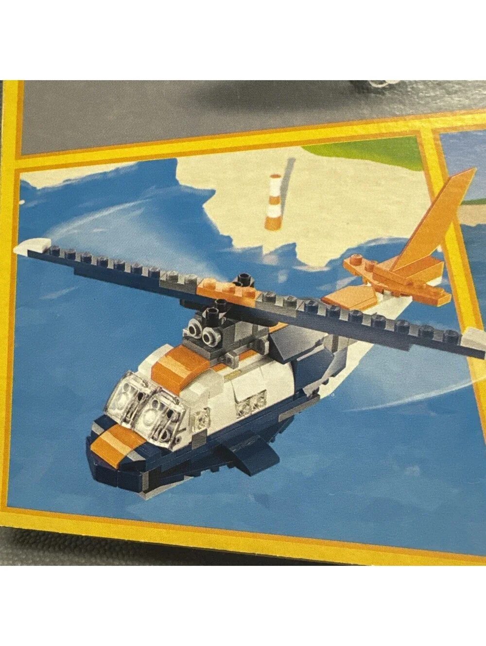 Lego 31126 Creator: Supersonic-Jet 3 in 1 New Retired Helicopter Boat 215pc
